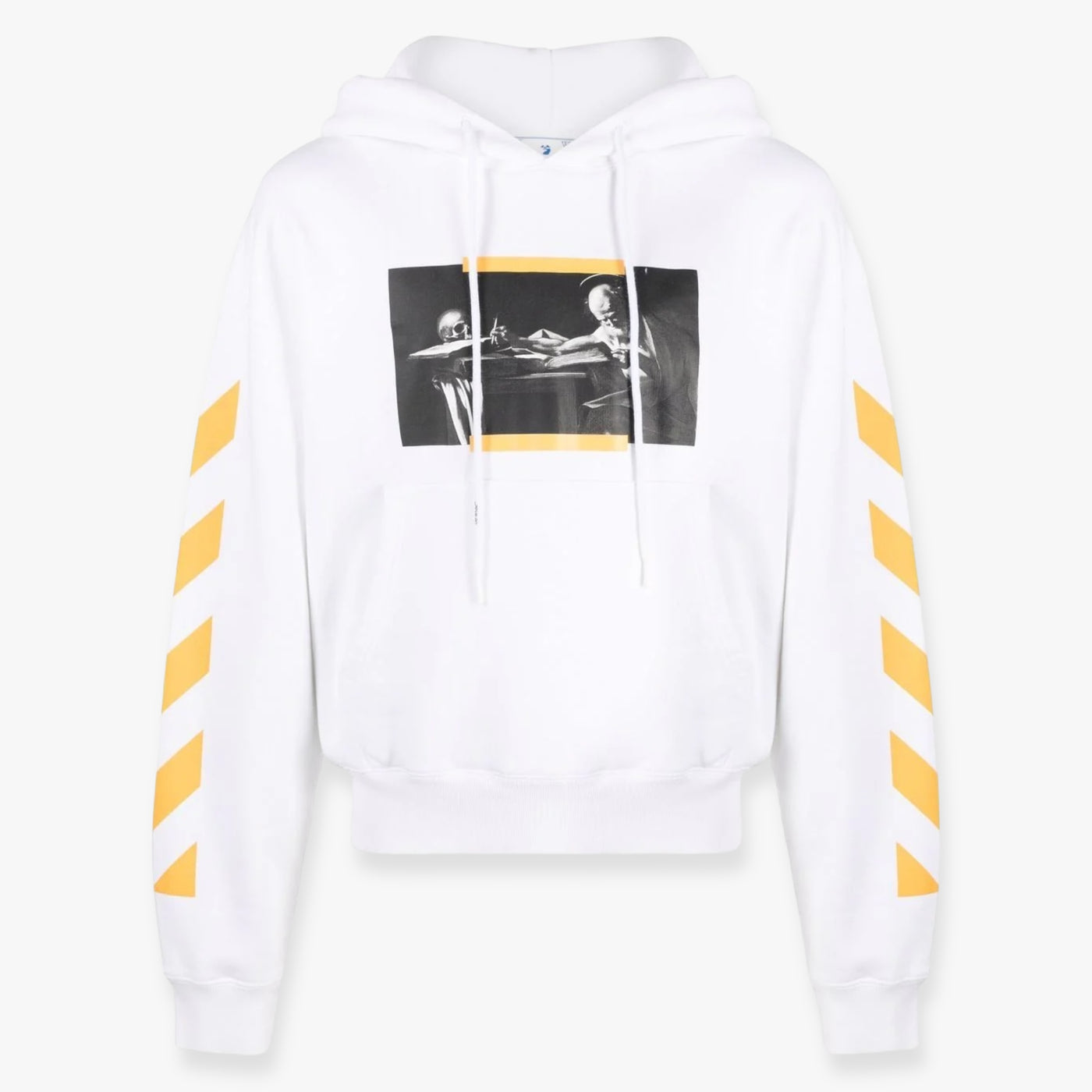 Off-White Carav Painting Over Hoodie - White