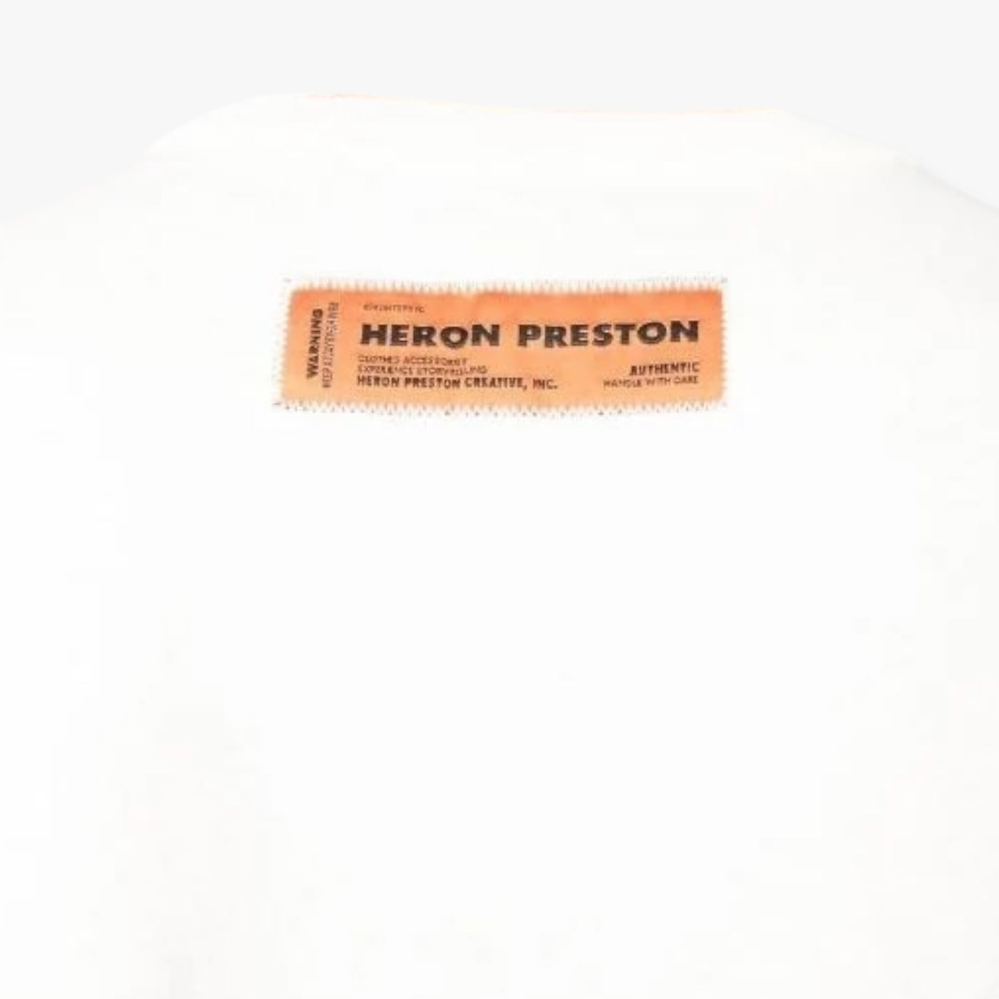 Heron Preston Misprinted Heron T-Shirt - White