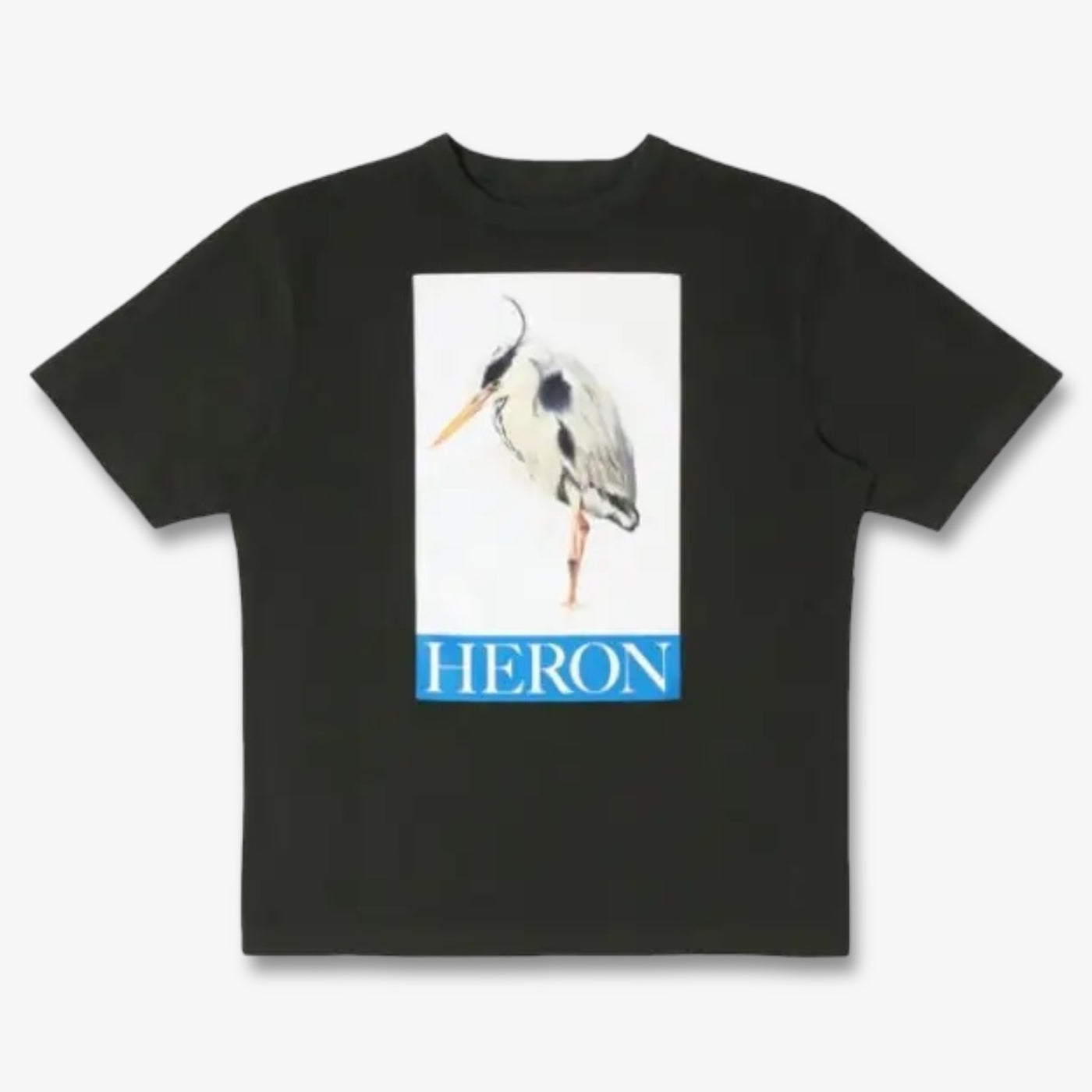Heron Preston Heron Painterly-Print T-shirt - Black